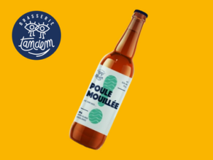 bouteille de poule mouillée bière